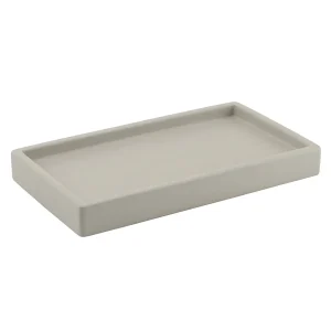 Vassoio portaoggetti in cemento Gedy serie Giunone - Grigio