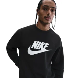 Nike Felpa M Nk Club Bb Gfx Crew Uomo FN3890