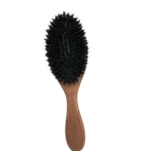 Spazzola Professionale Ovale Cinghiale/con punte Naylon guenzani 118N/S