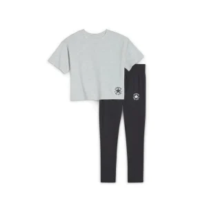 Converse Set CNVG Boxy Tee & Legging Set Bambina 4CH010