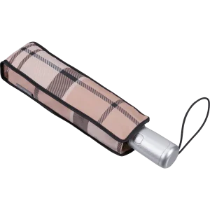 Samsonite Alu Drop S Safe 3 Sect. Auto O/C Ombrello Pieghevole Automatico Antivento