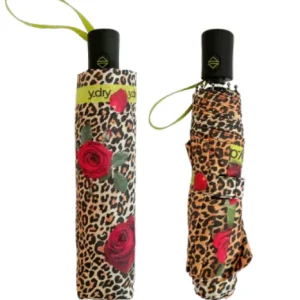 Y-dry Savage Rose Ombrello Pieghevole Automatico Antivento
