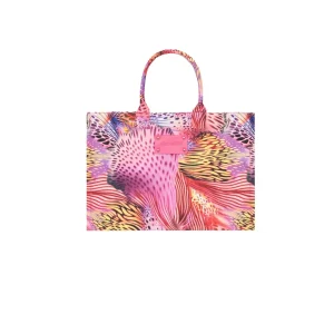 4Giveness Borsa Bag Big Saint Tropez Pink Butterfly Donna 126WACBO5944