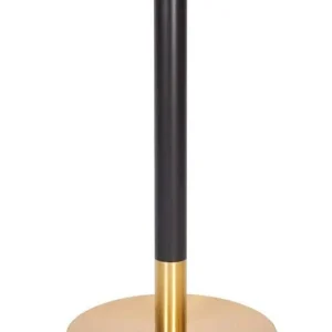 Base de mesa alta inox-titanio oro negro