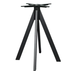 Base de mesa de acero negro 4 pies Avia
