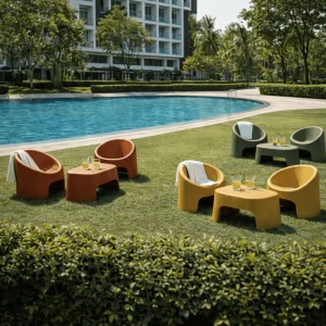 Conjunto de jardín Circle polipropileno