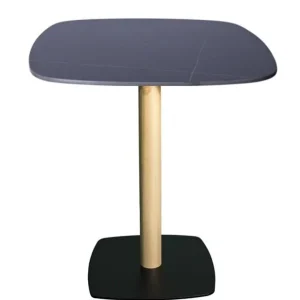 Mesa de bar 70x70 Nika piedra sinterizada