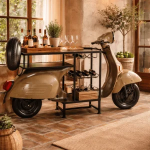Mostrador bar  botellero scooter