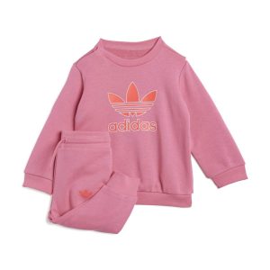 Adidas Tuta Crew Set Bambina JY0137