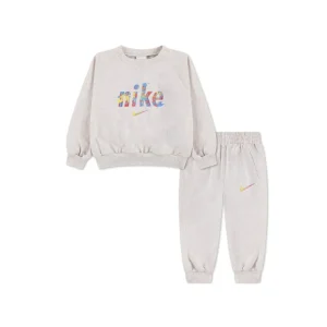 Nike Completo Nkn E1d1 Gfx Ft Crew Set Bambina 86N632