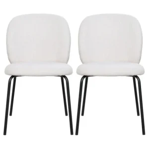 Pack 2 Silla de comedor nórdica Dina