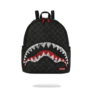 Sprayground Zaino Scribble Shark Savage BkPk Unisex 910B8226NSZ