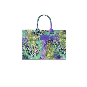 4Giveness Borsa Bag Big Saint Tropez Patch Animalier Donna 126WACBO5939